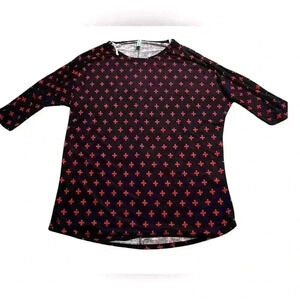 NWOT cute 3/4 sleeve top